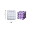 Silicone Mold for Heart-Shaped Candles and Other Shapes