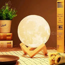 3D Full Moon Lamp LED Night Light USB RGB Decor