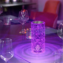 Luminária de Cristal em LED 16 Cores com Projetor