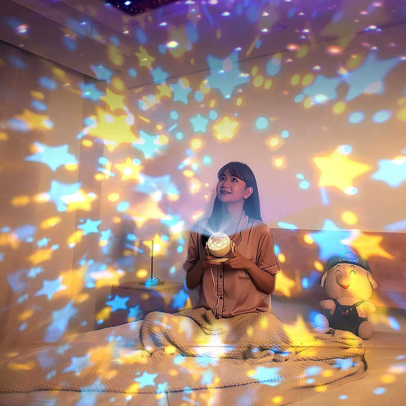 Star and Galaxy Projector - 7 LED 360° Modes