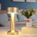 Luminária de Mesa LED Recarregável Modelo Retrô