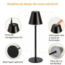 Wireless USB Rechargeable LED Desk Lamp