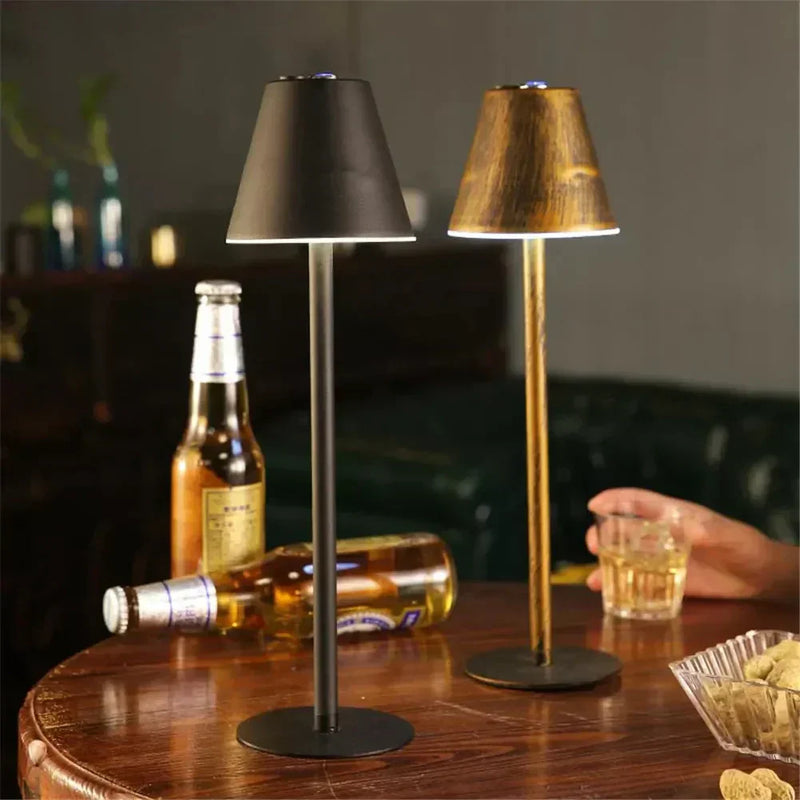 Wireless USB Rechargeable LED Desk Lamp
