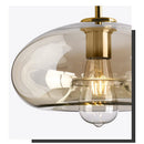 Industrial Modern Glass Ceiling Light