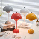 Luminária de Mesa LED USB Touch Cogumelo