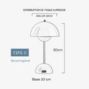 Luminária de Mesa LED USB Touch Cogumelo