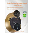 Luminária de Mesa Recarregável Decorativa em Formato de Vela