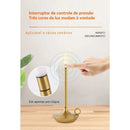 Luminária de Mesa Recarregável Decorativa em Formato de Vela
