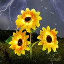 Luminária Solar para Jardim e Áreas Externas Modelo Girassol