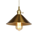 Luminária Pendente Retrô Industrial Vintage Metálica