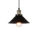 Luminária Pendente Retrô Industrial Vintage Metálica