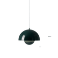 Luminária Pendente LED Moderna Colorida