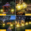 Luminária Solar de Jardim LED Fogos de Artifício