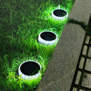 Luminária Solar de Jardim 4 Peças LED Impermeável