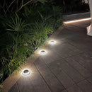 Luminária Solar de Jardim 4 Peças LED Impermeável