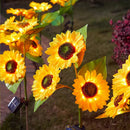 Luminária Solar para Jardim e Áreas Externas Modelo Girassol
