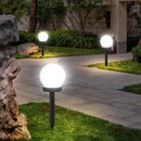 Luz de Jardim Solar Redonda em LED