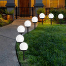 Luz de Jardim Solar Redonda em LED