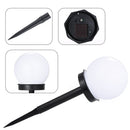 Luz de Jardim Solar Redonda em LED
