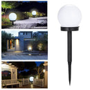 Luz de Jardim Solar Redonda em LED