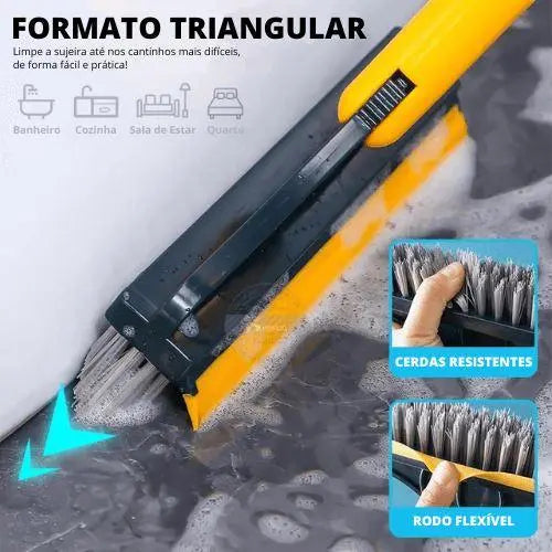 MaxClean© (Vassoura 2 em 1) - O Melhor Aliado Para Limpeza!