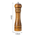 Pepper Grinder + Solid Wood Salt Shaker