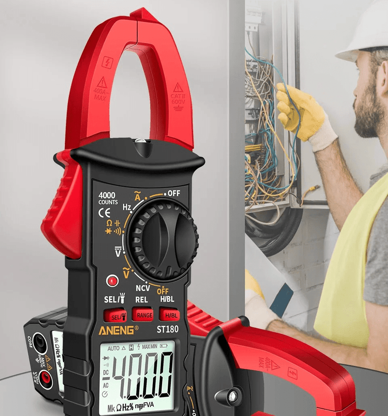 Multímetro em Forma de Alicate Digital