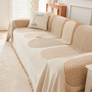 Nordic Fringe Blanket for Single Sofa for All Seasons