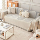 Nordic Fringe Blanket for Single Sofa for All Seasons