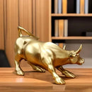 Estátua Touro de Wall Street em Resina para Decoração