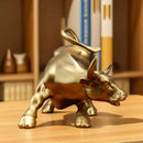 Estátua Touro de Wall Street em Resina para Decoração