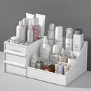 Maquilhagem Organizador 9 Compartimentos Branco
