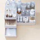Maquilhagem Organizador 9 Compartimentos Branco