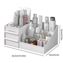 Maquilhagem Organizador 9 Compartimentos Branco