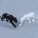 Estátua Geométrica de Pantera Animal