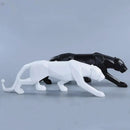 Estátua Geométrica de Pantera Animal