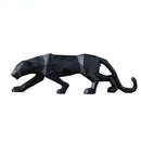 Estátua Geométrica de Pantera Animal