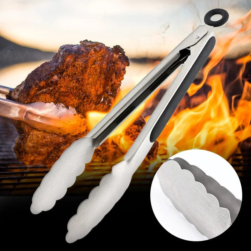 Pegador de Carne para Churrasco com Alça Antiderrapante