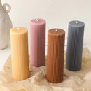 Handmade Cylindrical Scented Candles
