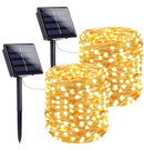 Solar LED String Lights with Copper Wire