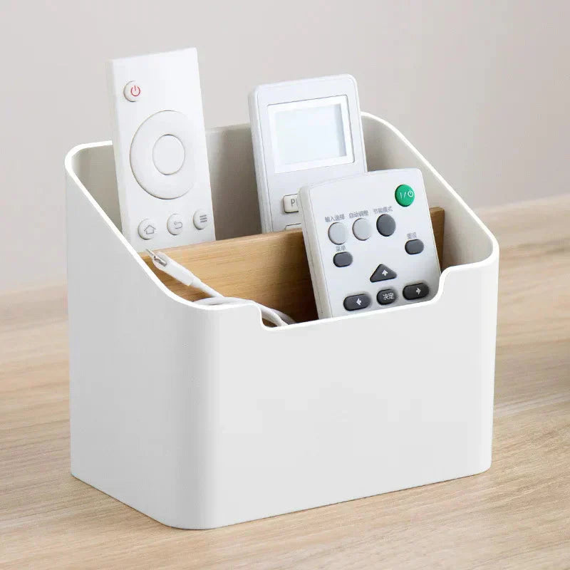 Porta-Controle Remoto Multiuso Com Divisórias
