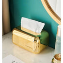Porta-Guardanapo de Luxo Dourado