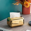 Porta-Guardanapo de Luxo Dourado