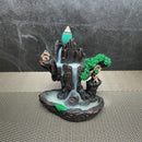 Resin Incense Holder in Cascade Effect Shape with Single Incense Burner
