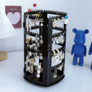 Rotating 360 Degree Large Jewelry Box with 4 Tiers