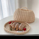 Rattan Bread and Food Basket