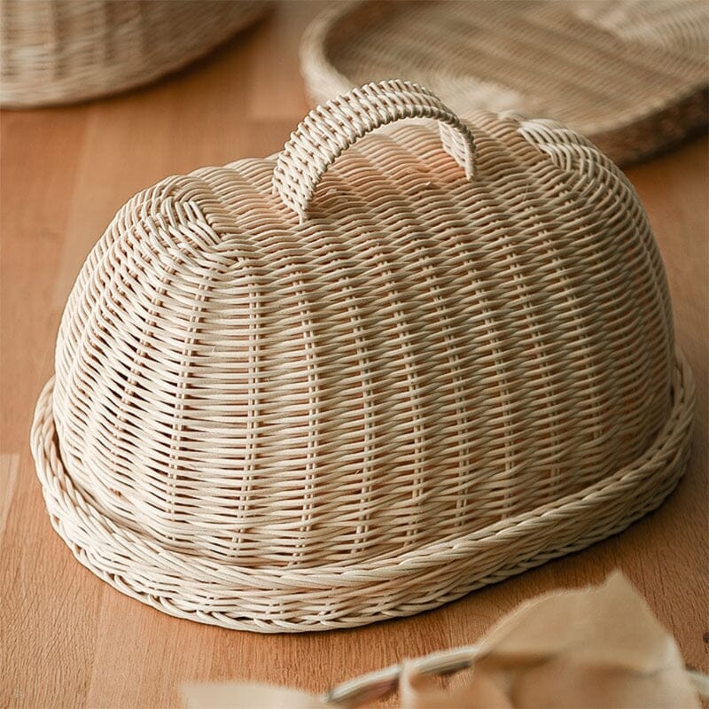 Rattan Bread and Food Basket