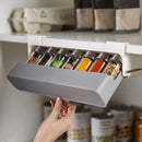 Spice Rack with Self-Adhesive Storage Holder