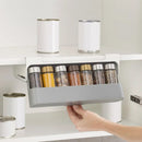 Spice Rack with Self-Adhesive Storage Holder