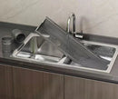 Stainless Steel Organizer Shelf for Kitchen Seasonings and Utensils